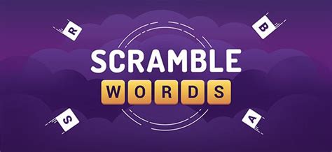 You can choose the starting and ending characters in order to completely customize the word search, crossword puzzle or any word scramble game you are making. . Aarp word scramble